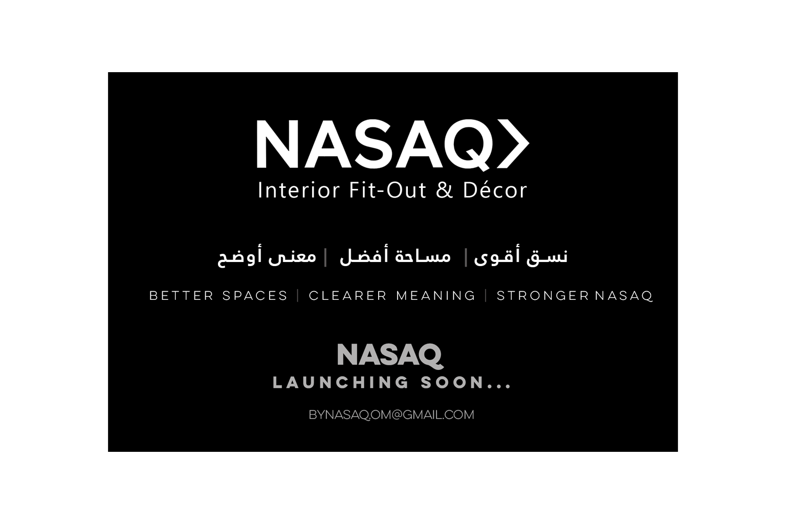 NASAQ Coming Soon